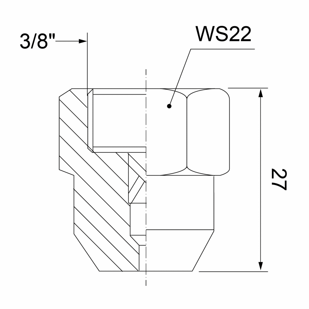 BX/BJ Nozzle Dimensional Table