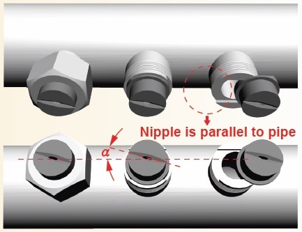 Dovetail Flat Fan Spray Nozzles