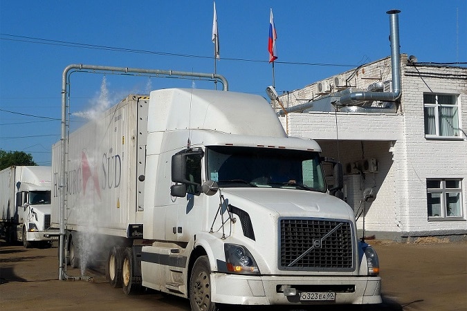 truck disinfection