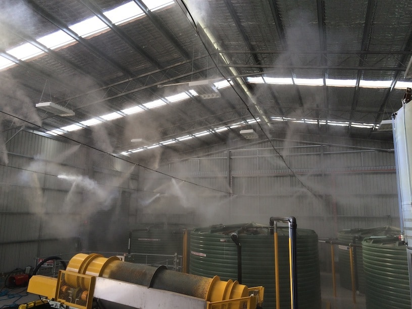 Misting System to Eliminate Odour