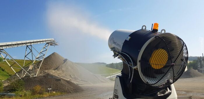 V12S dust controller cannon in Switzerland