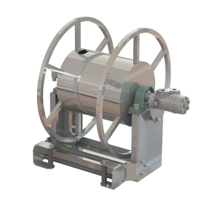 AV8500 - Cleaning Hydraulic Motor Hose Reel