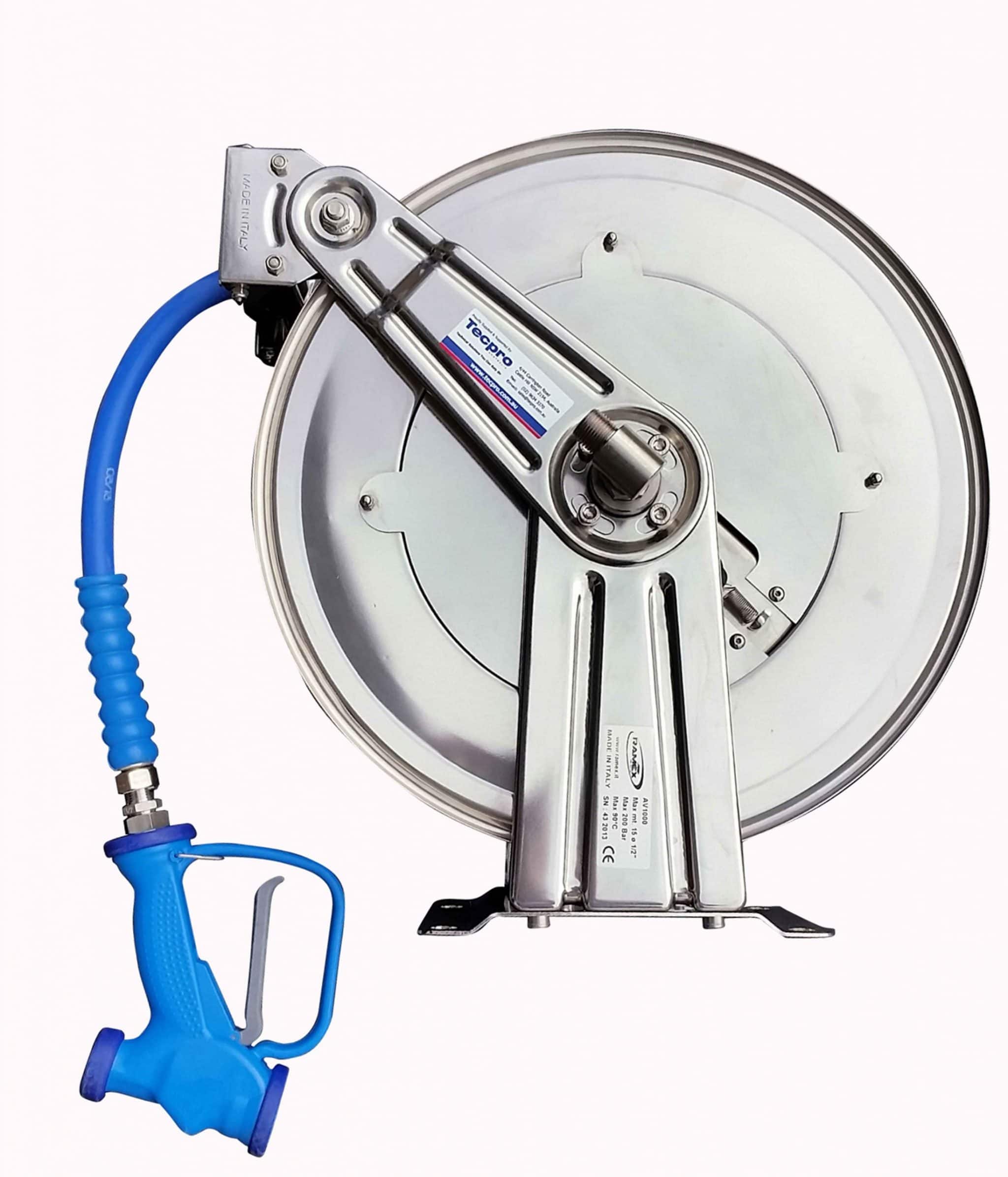 Stainless Steel Retractable Hose Reel