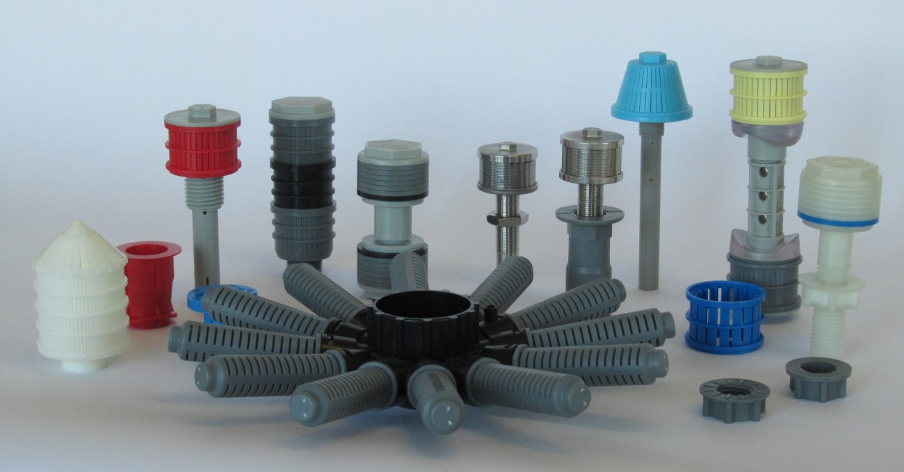 |Flexible range of filter nozzles fits any system
