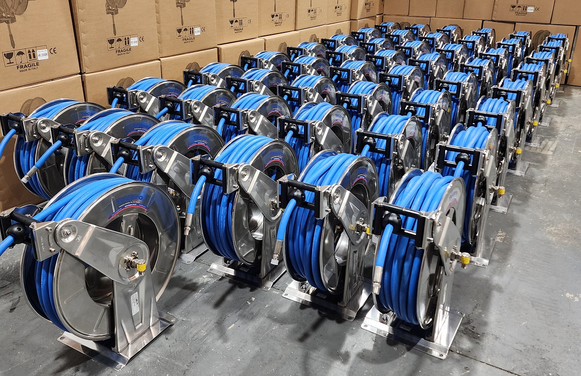 Hose Reels for Food Production - Web