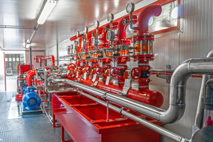 Automatic Fire Extinguishing System Pipe work